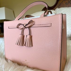 Kate Spade Hayes Small Satchel in “Roseycheeks” Pink - NWT!